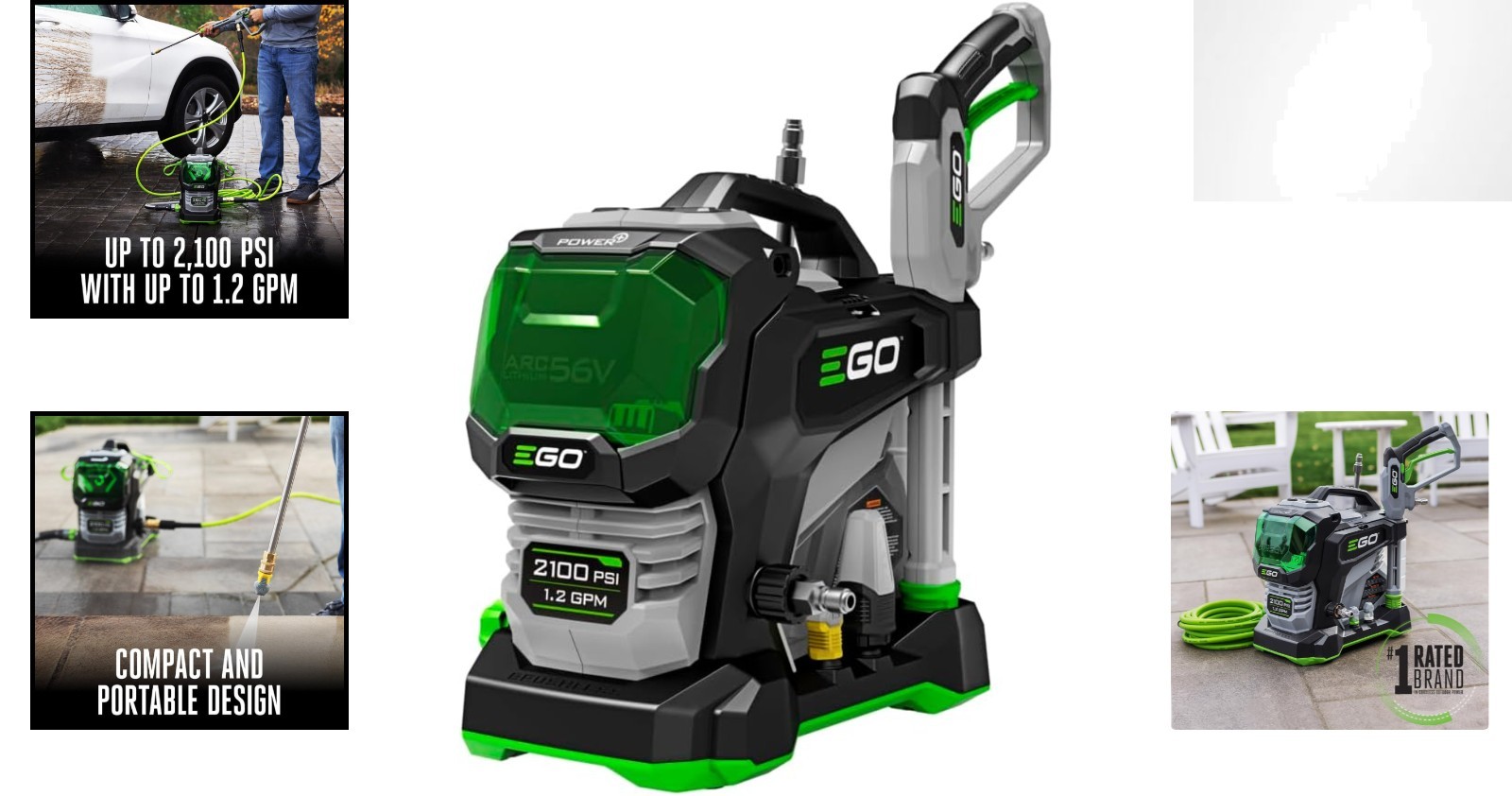 Ultimate 2100 PSI Compact Pressure Washer with 25ft Hose – Ideal for Home Use