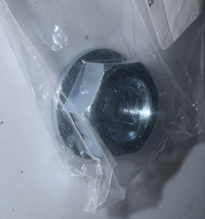 Set Of 4 Powerhouse Pressure Washer M8 Locknuts NSTP 795563