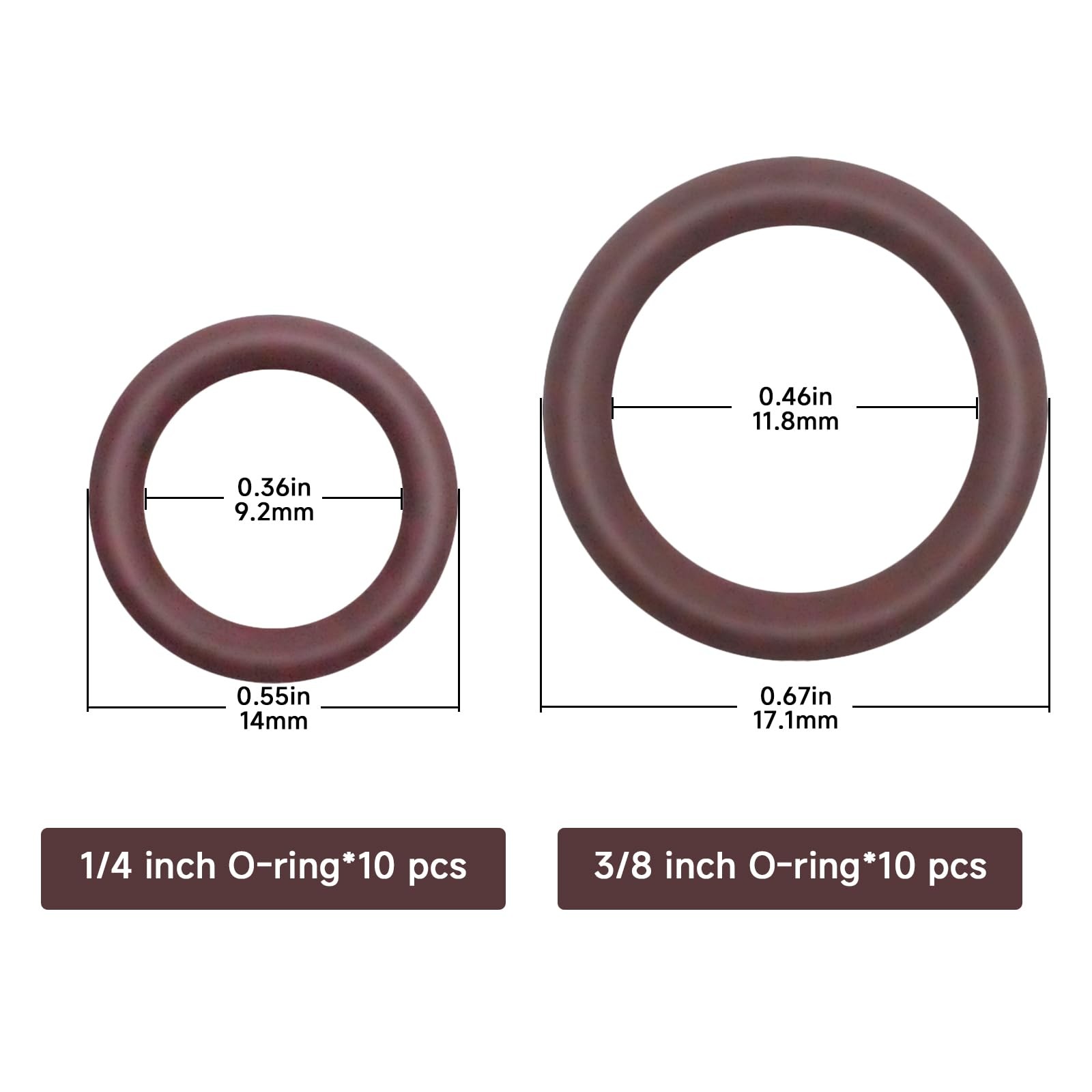 High Pressure Washer O-Ring 1/4″ Quick Connect Seal High Pressure Washer Hose…