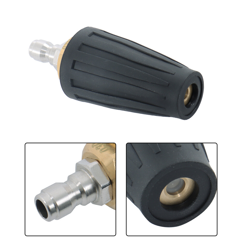1/4 inch 3600 PSI High Pressure Turbine Nozzle Set 360° Rotating Turbo For Ryobi