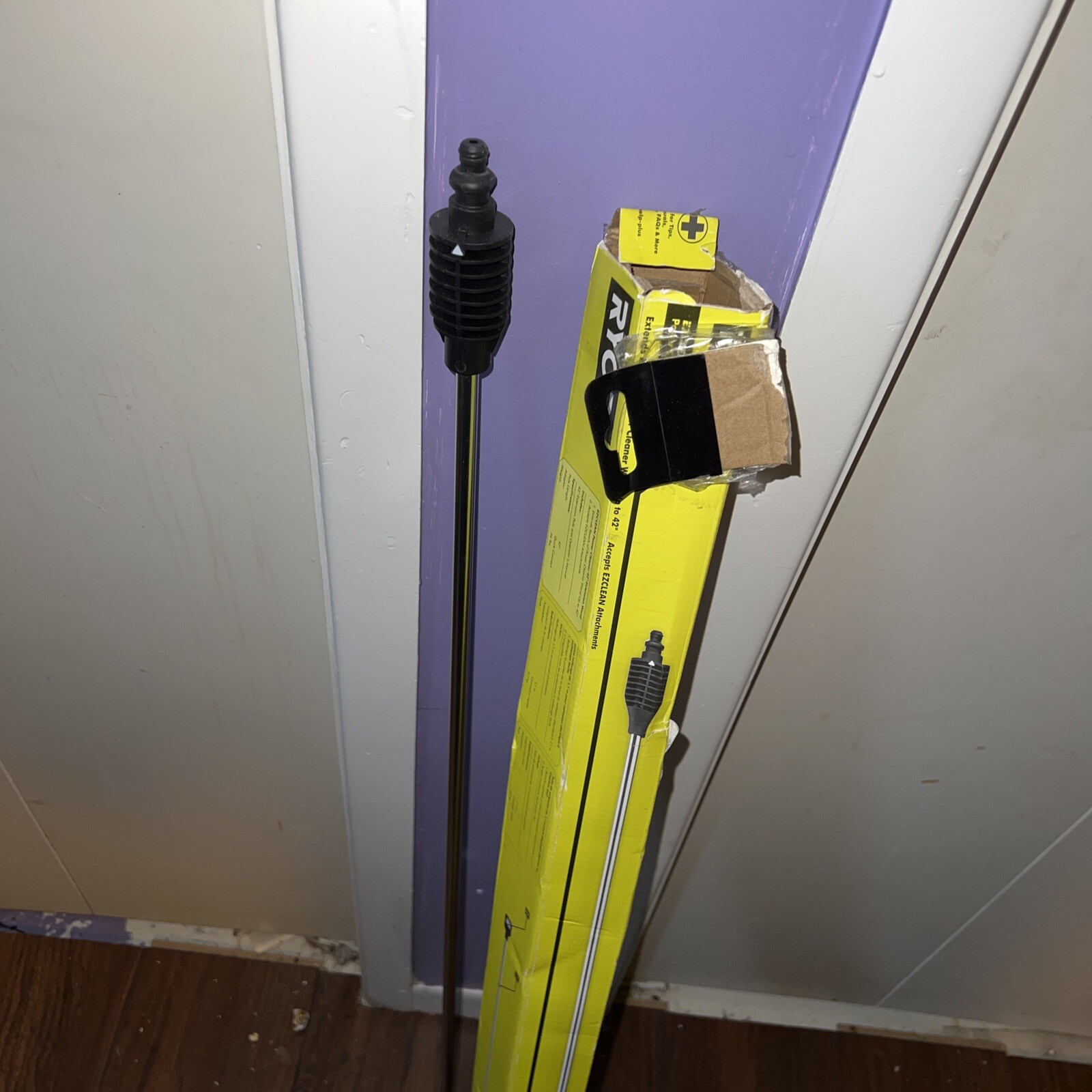 RYOBI EZClean Power Cleaner 42 in. Extension Pole