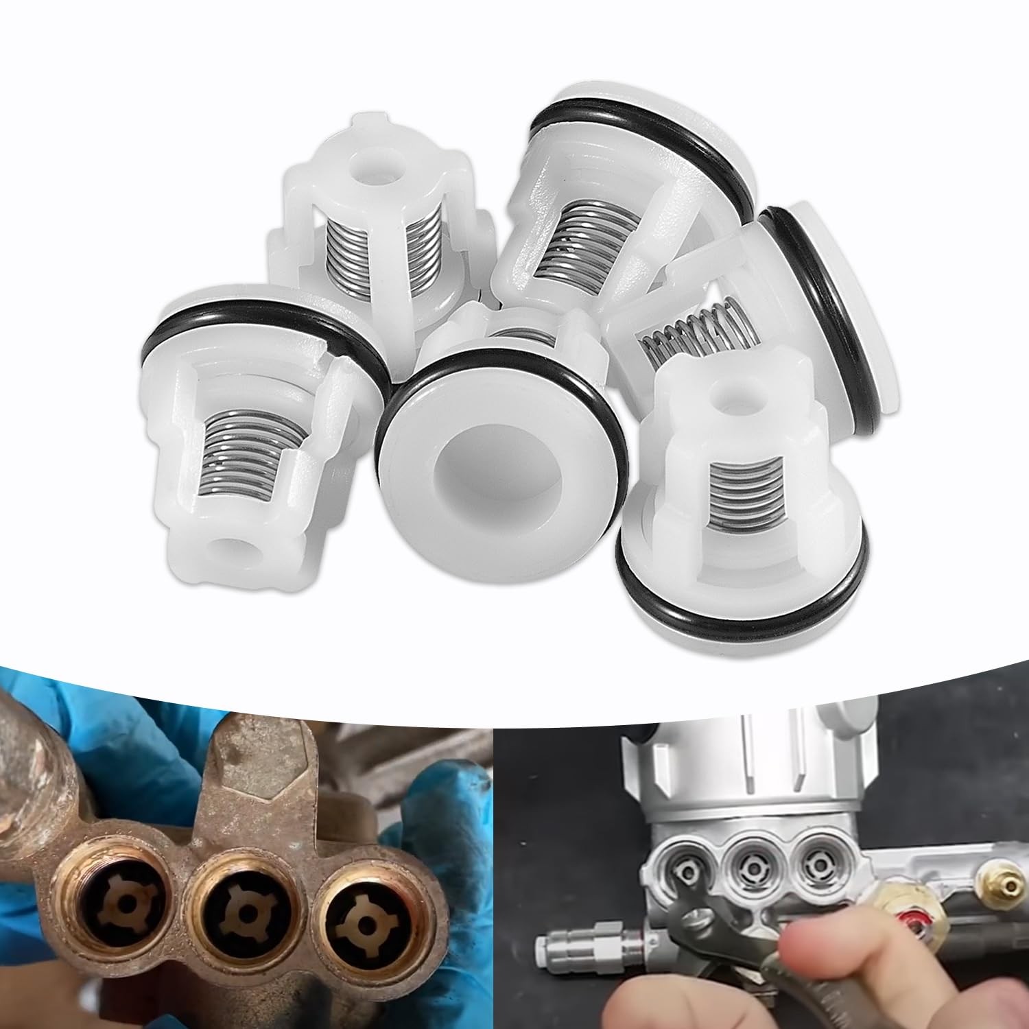 AR2233 Check Valve Kit for Annovi Reverberi RMV and RMW pressure pumps