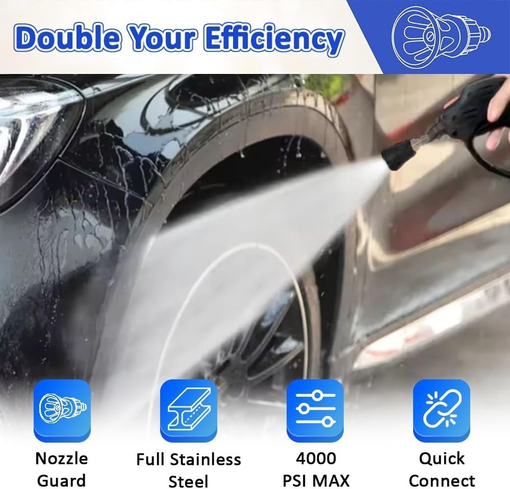 Pressure Washer Guard Nozzle 40 Degree 2.0 GPM 1/4 Quick Connect