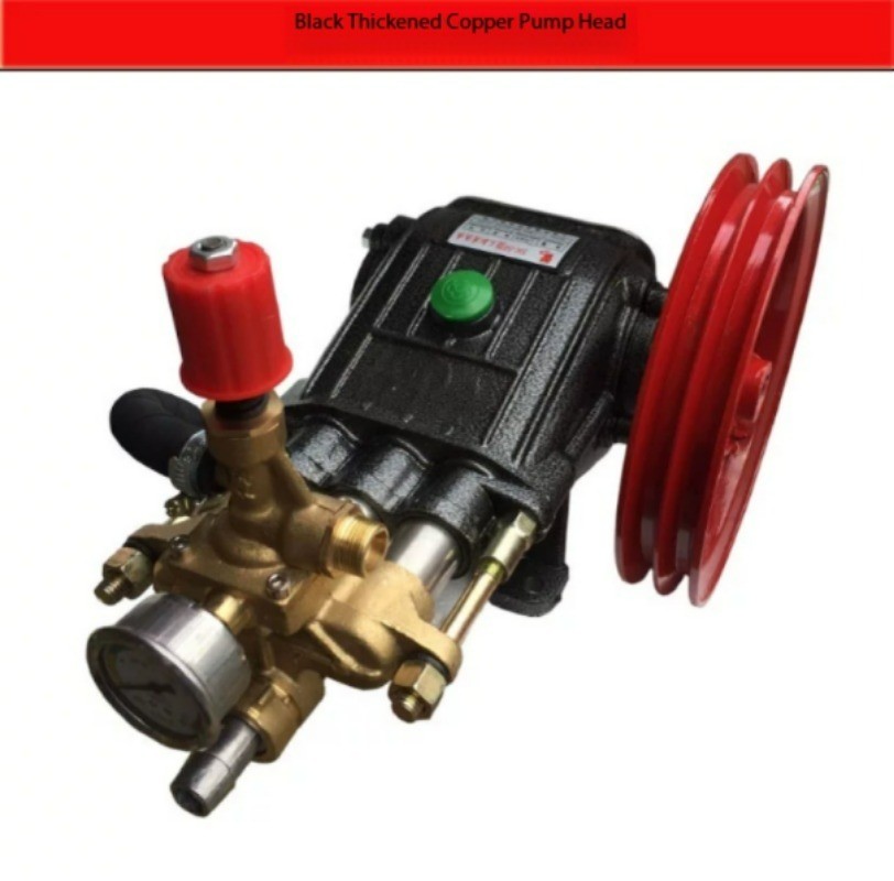 55i Shaft All Copper Commercial Plunger Water Pumps Car Wash Pump Head