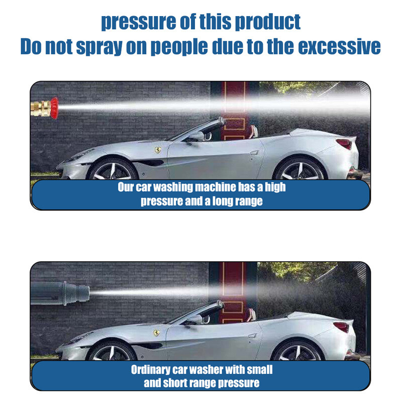 Cordless Electric High Pressure Car Washer Sprayer With Battery Cleaner Tool