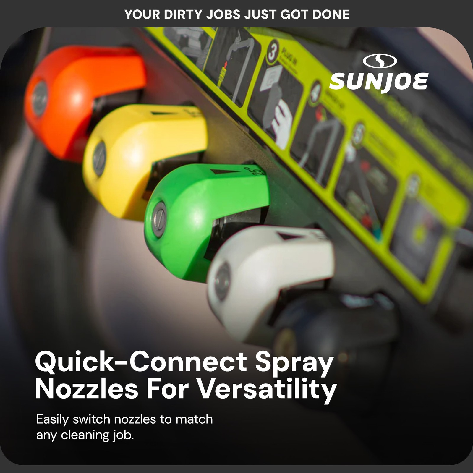 Sun Joe Electric Pressure Washer, Power Tool with 5 Quick Connect Tips, SPX4800