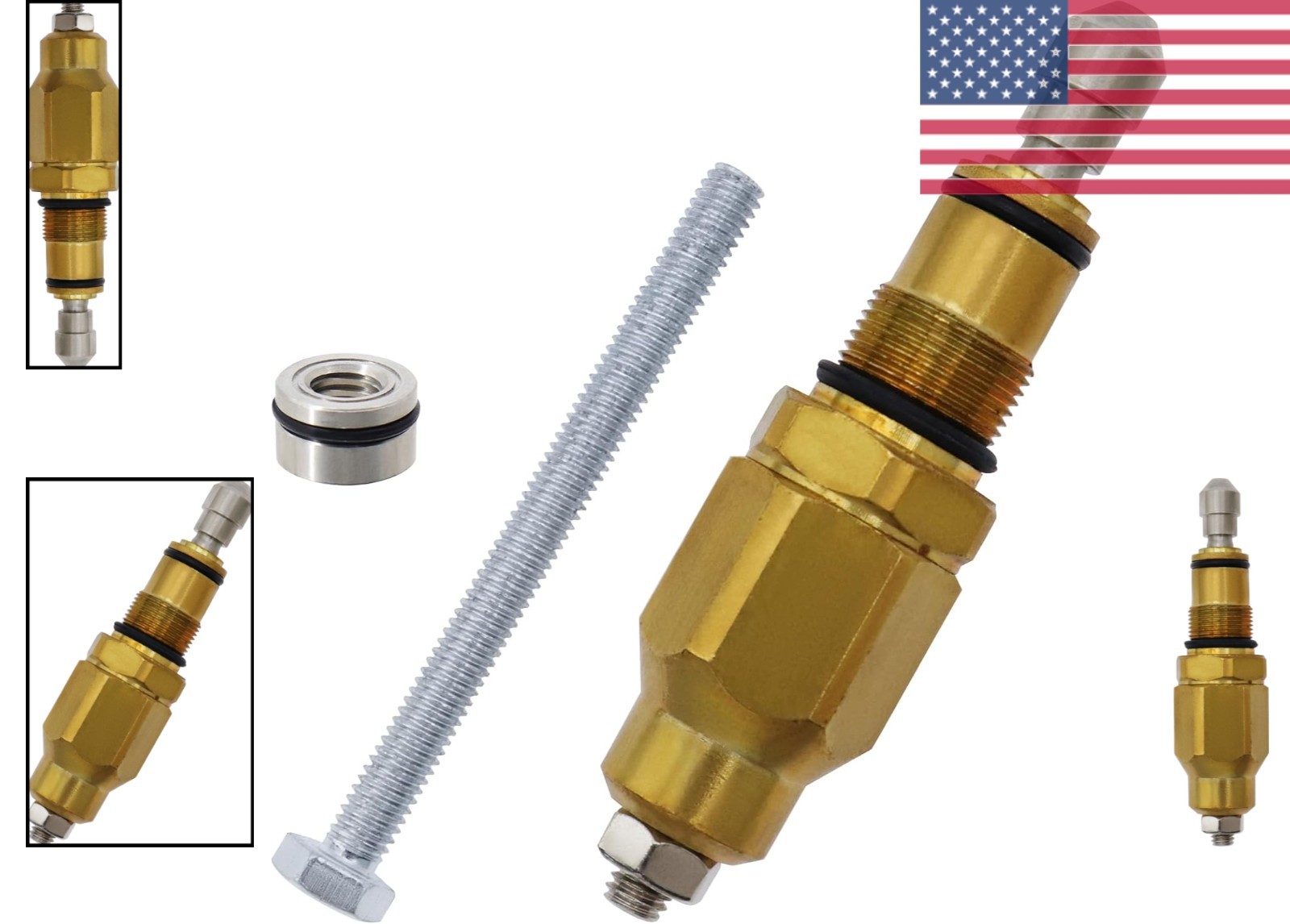 Versatile Pressure Washer Unloader Valve: Metal, 2 Port, 3000 PSI Compatible