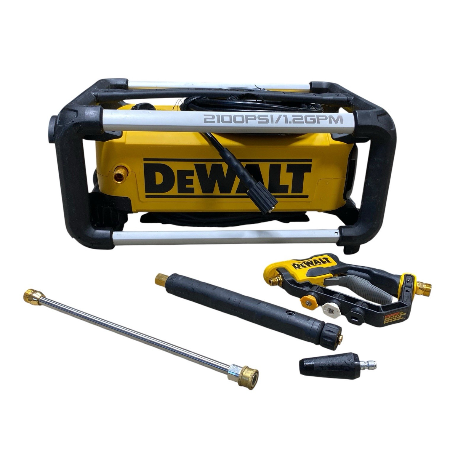 DeWALT DWPW2100 2,100 PSI Electric Cold Water Pressure Washer