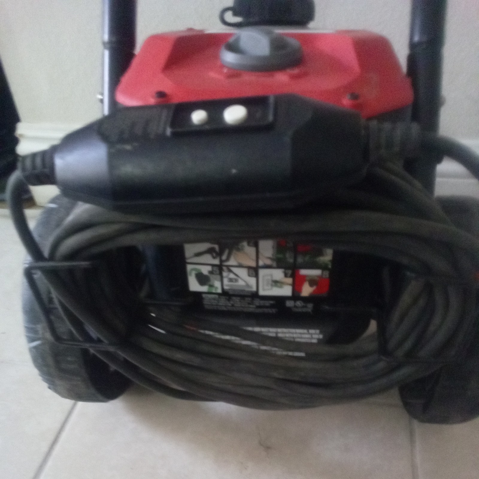 Craftsman CMEPW1900 Pressure Washer, 1.2 GPM,1900 Max PSI, For Parts Only