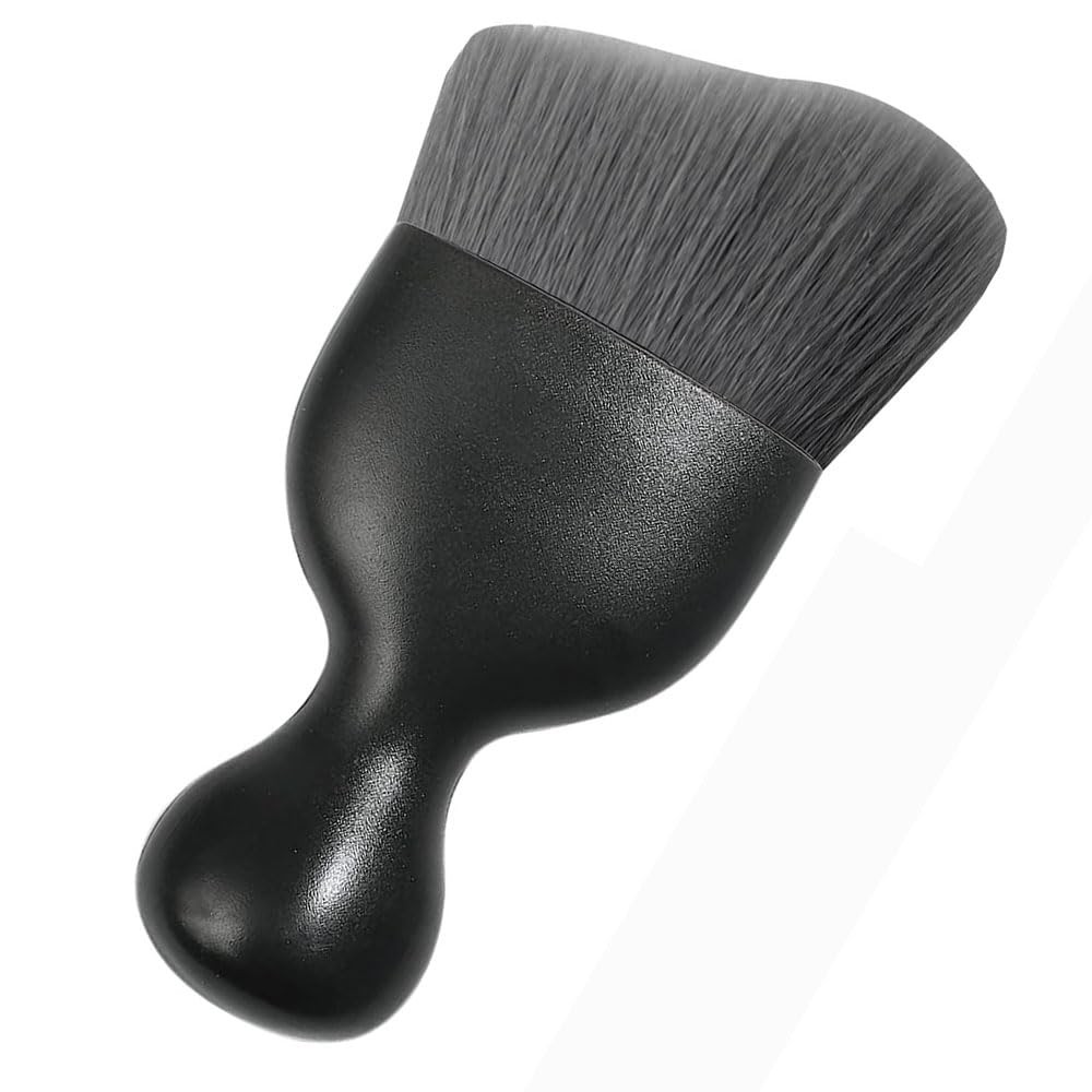 Smeyta Car Detailing Brush,Car Interior Detail Dust Brush,Soft Double Purple