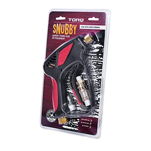EQP402 Snubby Easy Trigger Foam Cannon Attachment for Gas & Electric Pressure