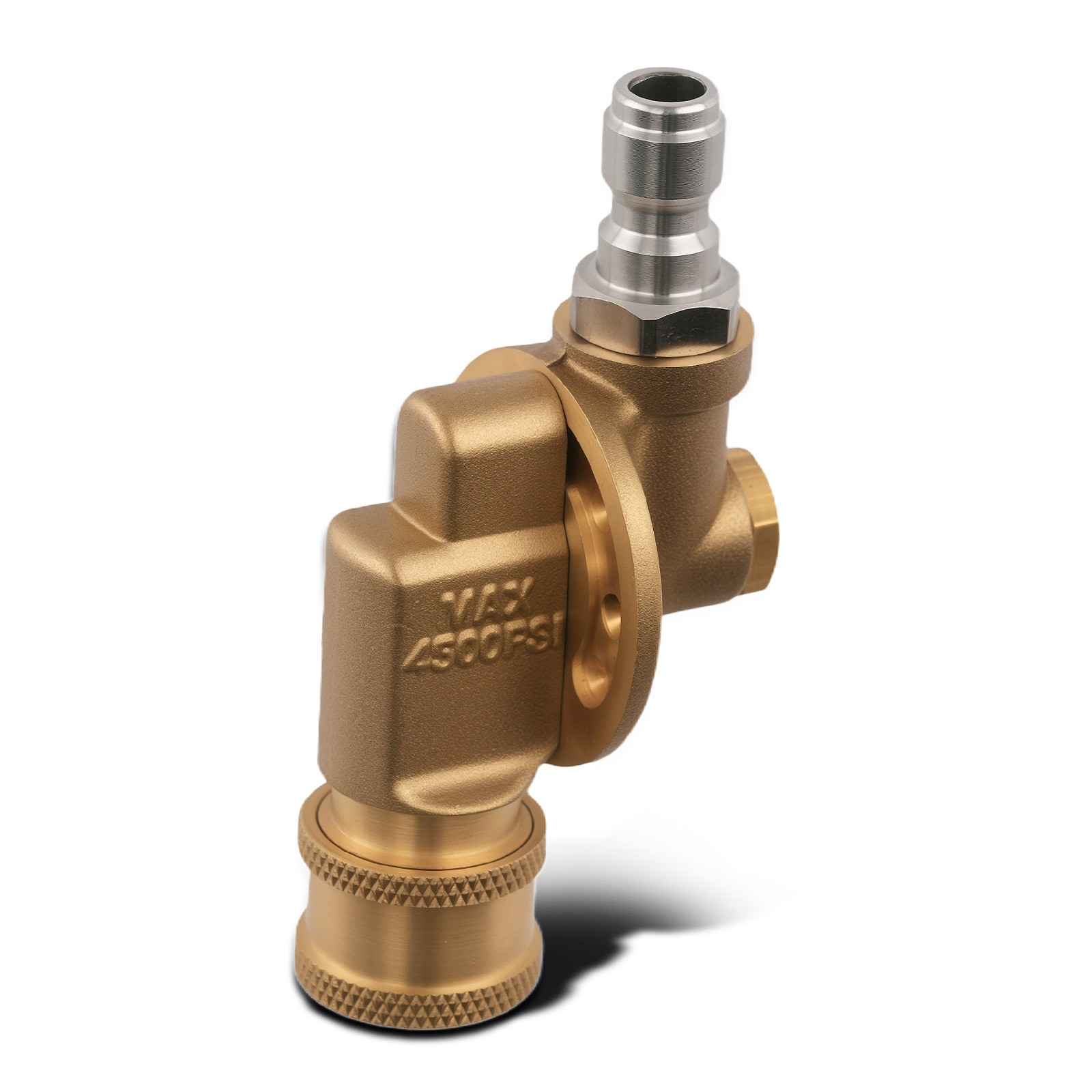 1/4″ Quick Connect Pivoting Adapter 7 Angle Adjustable Pressure Washer Coupler