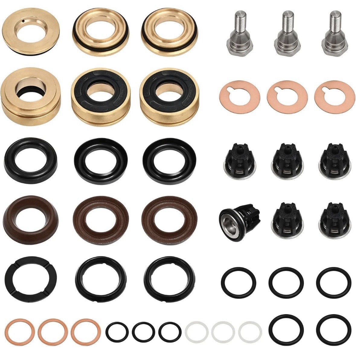 20mm Pressure Washer Pump Rebuild Kit – Compatible Seal Set for T1011 Series