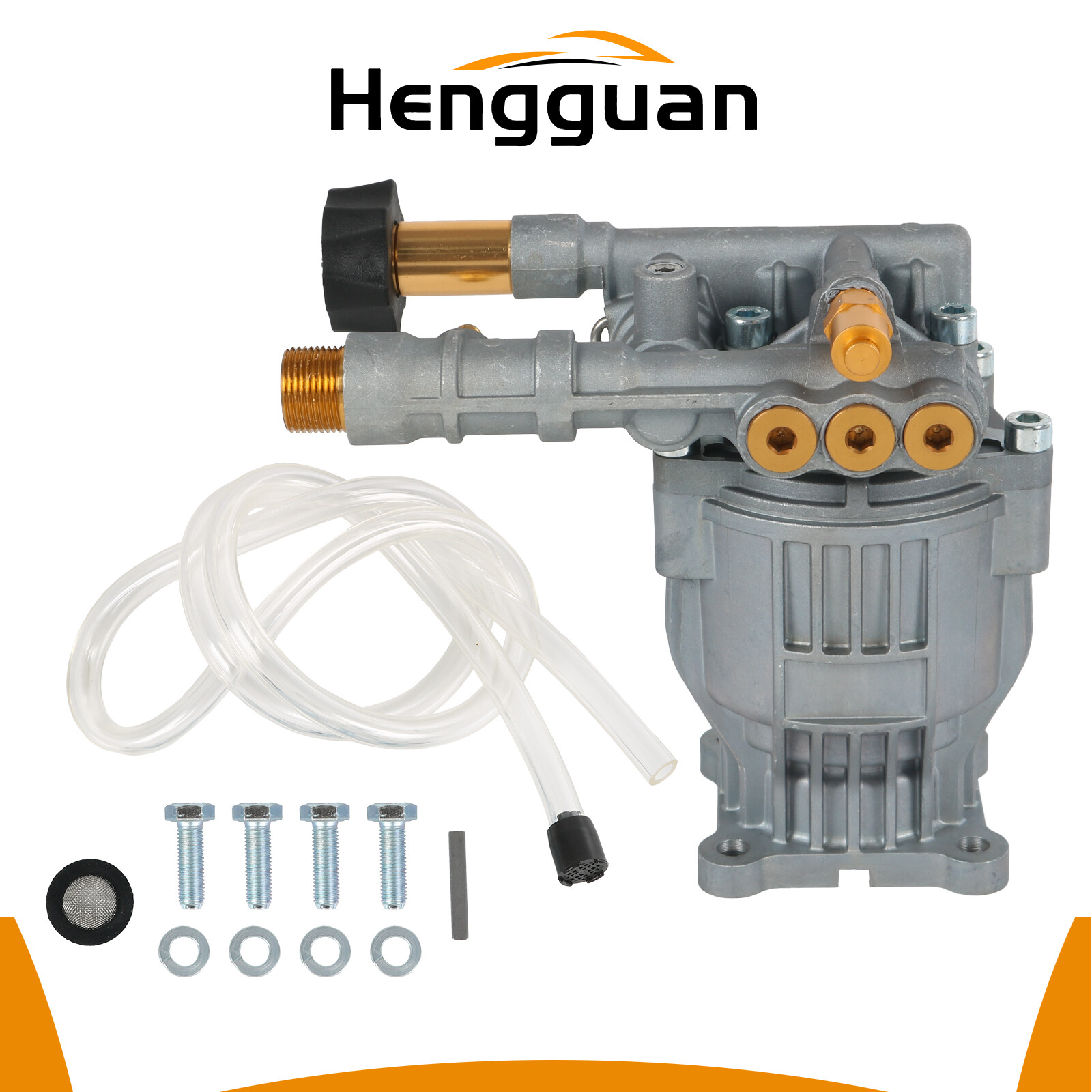 Pressure Washer Pump Kit 3300 PSI 2.4 GPM 3/4″ Shaft fit for Technologies 90028