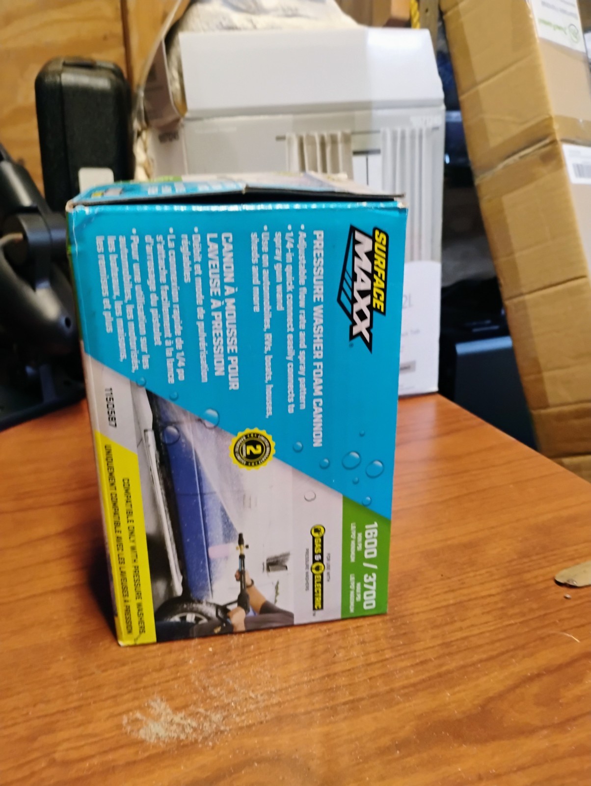 Surface Maxx Foam Cannon 3700 PSI Max – High Pressure Car Wash Soap Sprayer