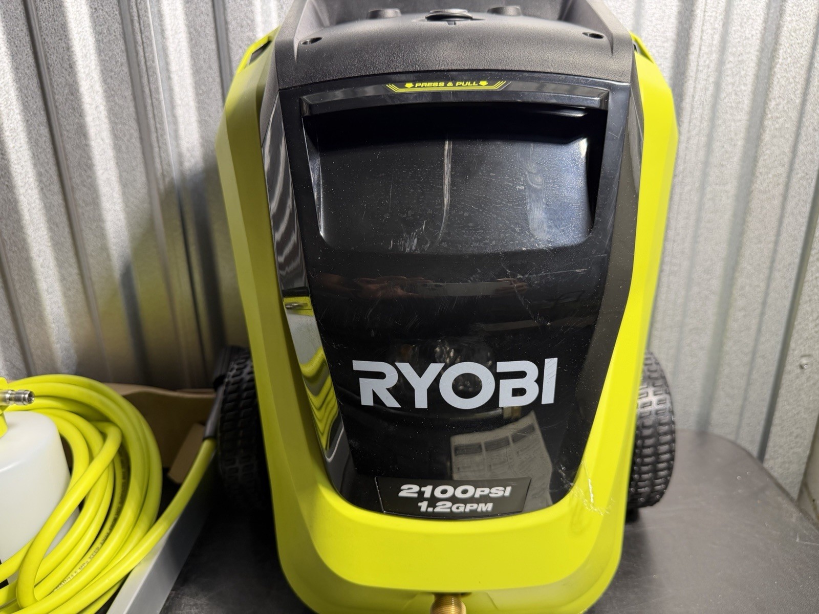 NEW RYOBI 2100 PSI 1.2 GPM Electric Cold Water Pressure Washer RY142012