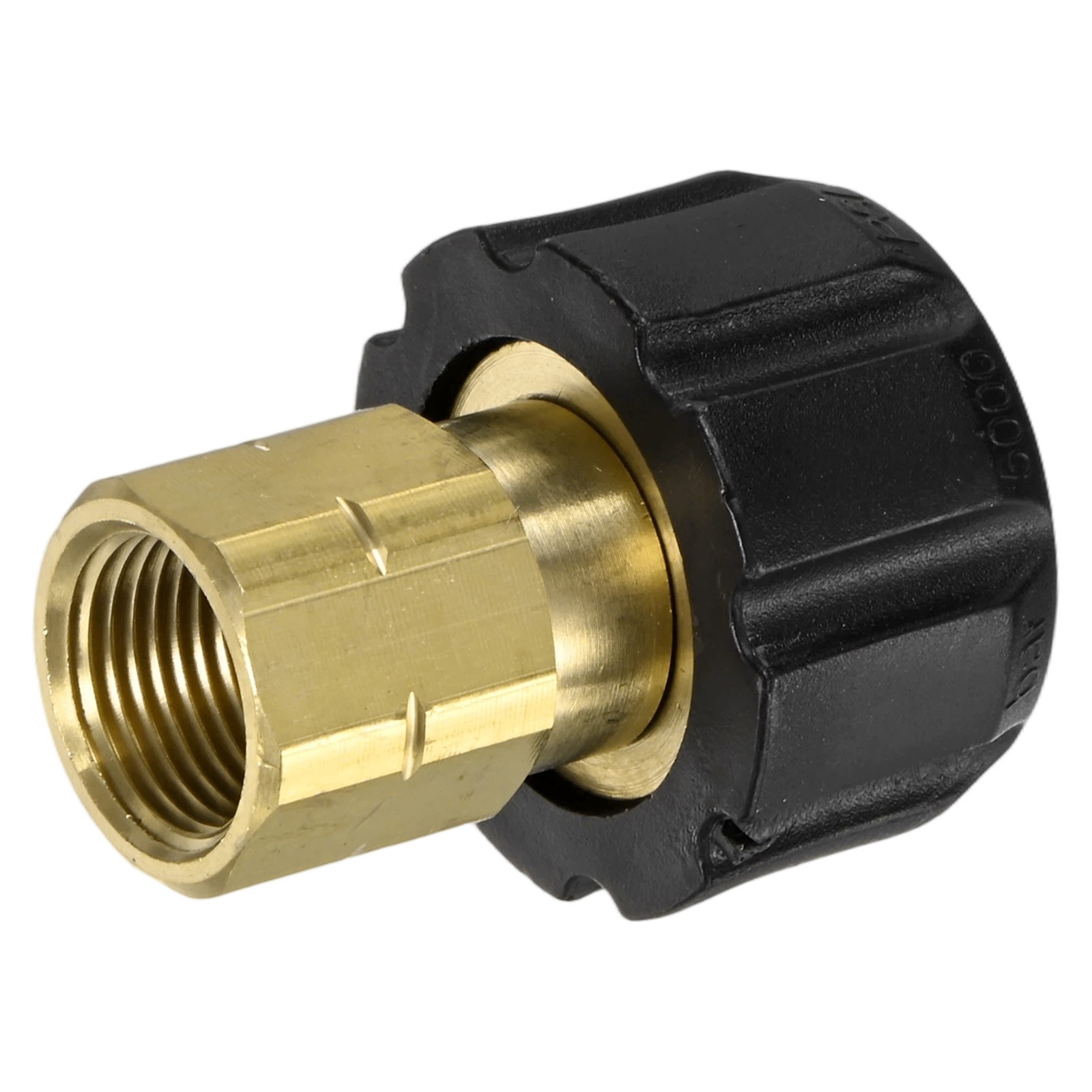 1-Pack M22 15mm Female to 3/8 Inch Female Thread Pressure Washer Fittings