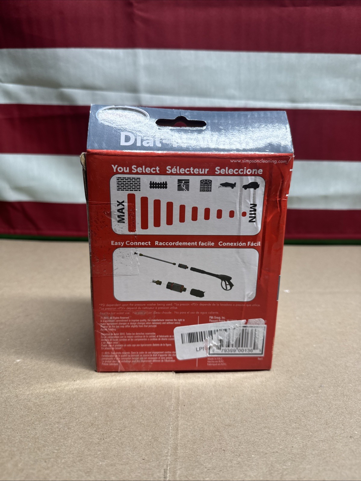 Simpson 4500PSI Dial-N-Wash Adjustable Pressure Washer Regulator 82232 FREE SHIP