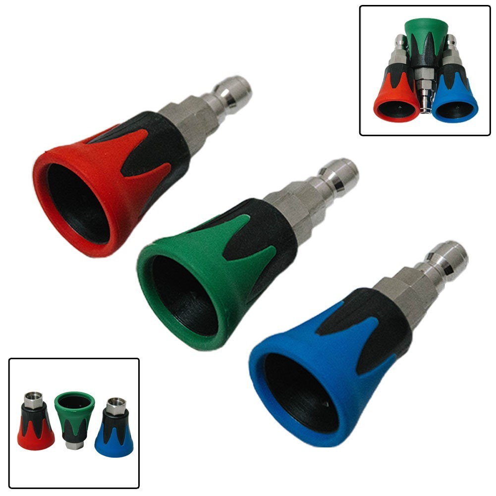 High Pressure Cleaning Machine Nozzle 0° / 25° / 40° Easy to Install and Use