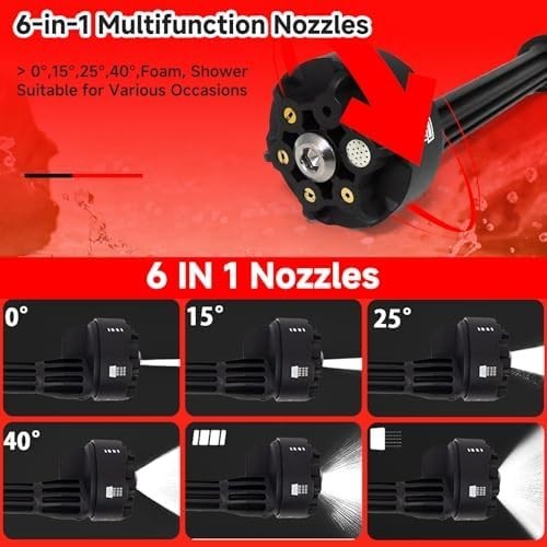 Cordless Pressure Washer for Milwaukee M18 Battery, Portable Cordless Power Wash