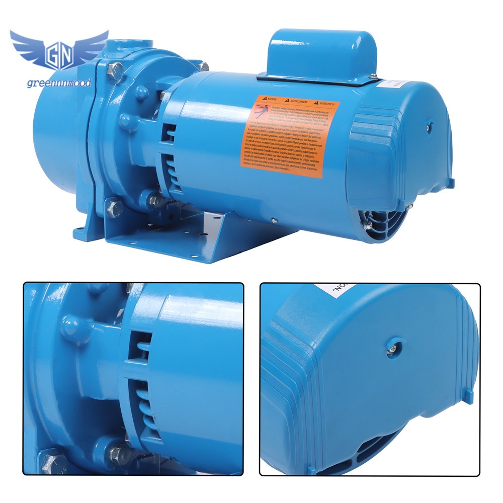 1.5 HP GT15 Water Well Irrigation Sprinkler Pump 1PH 115/230V Self Priming