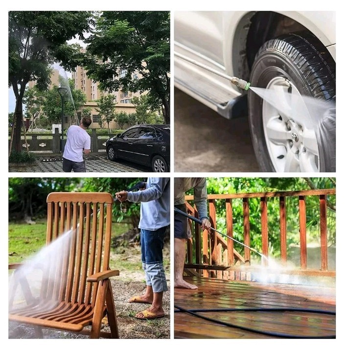 SUGIFT 3300 PSI Electric Pressure Washer with 4 Nozzles for Cars Homes Driveways