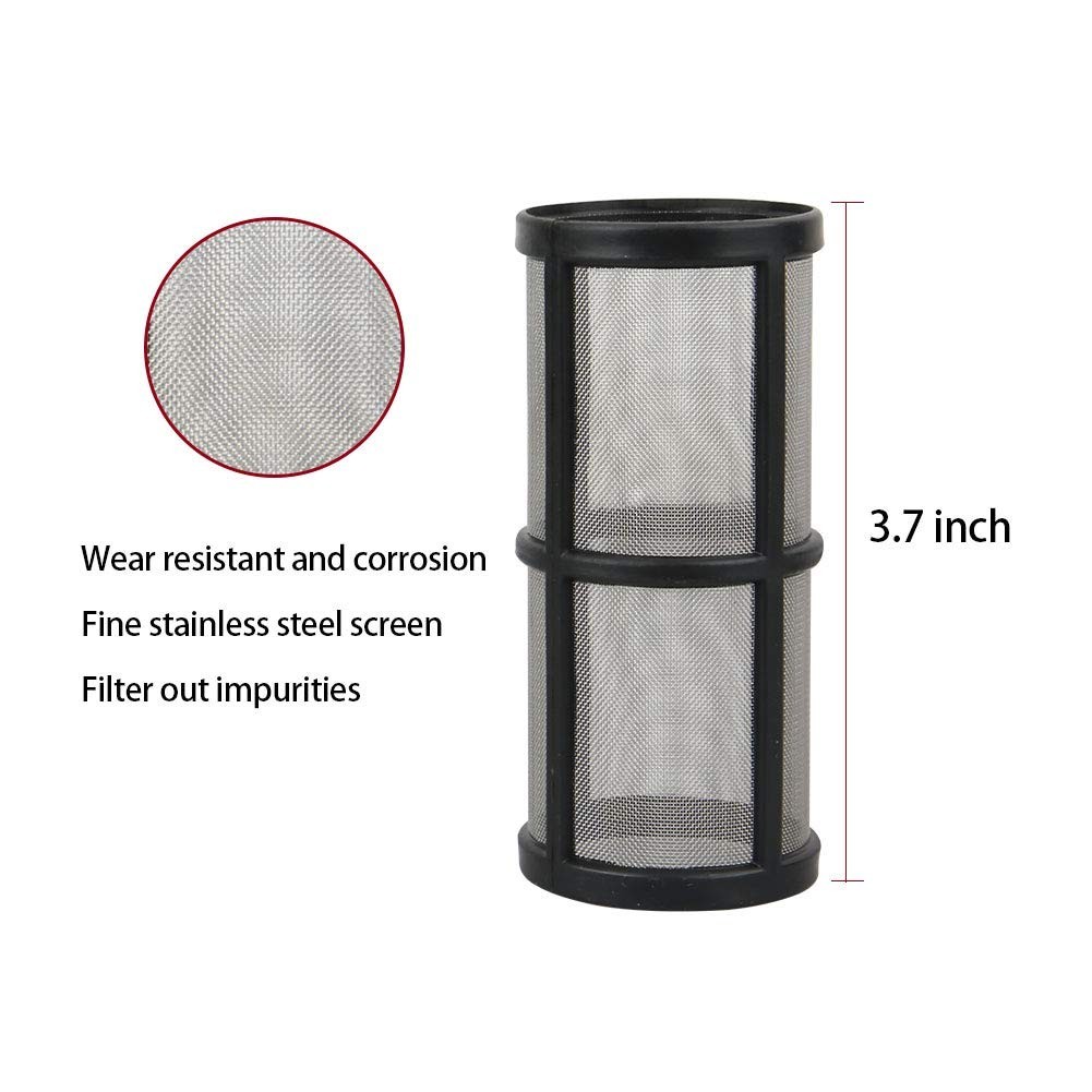 Garden Hose Inlet Filter Inline Water Pressure Washer Washing Machine Sediment