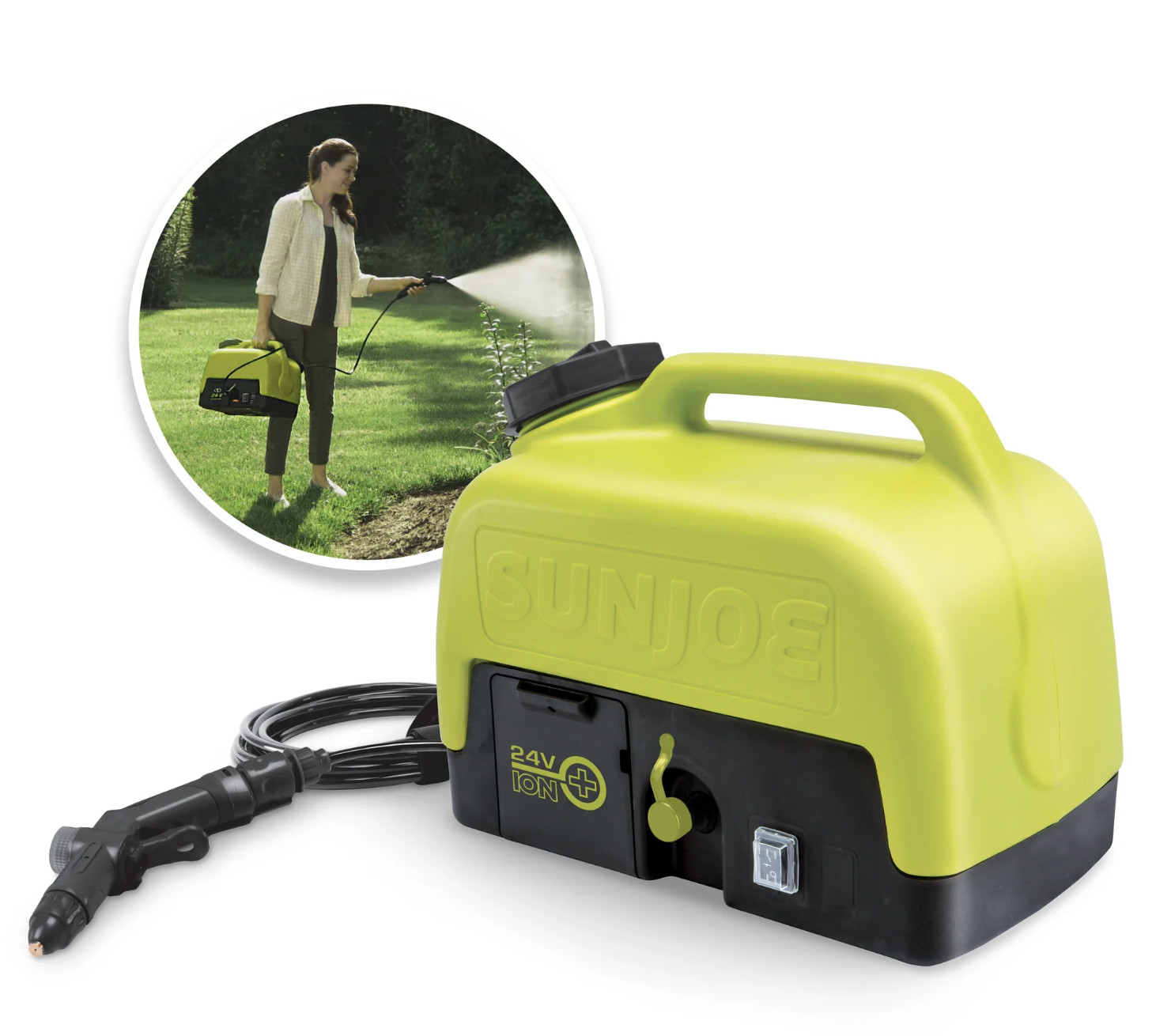 Sun Joe WA24C-LTE | Portable Sink/Shower Spray Washer Kit (Refurbished)