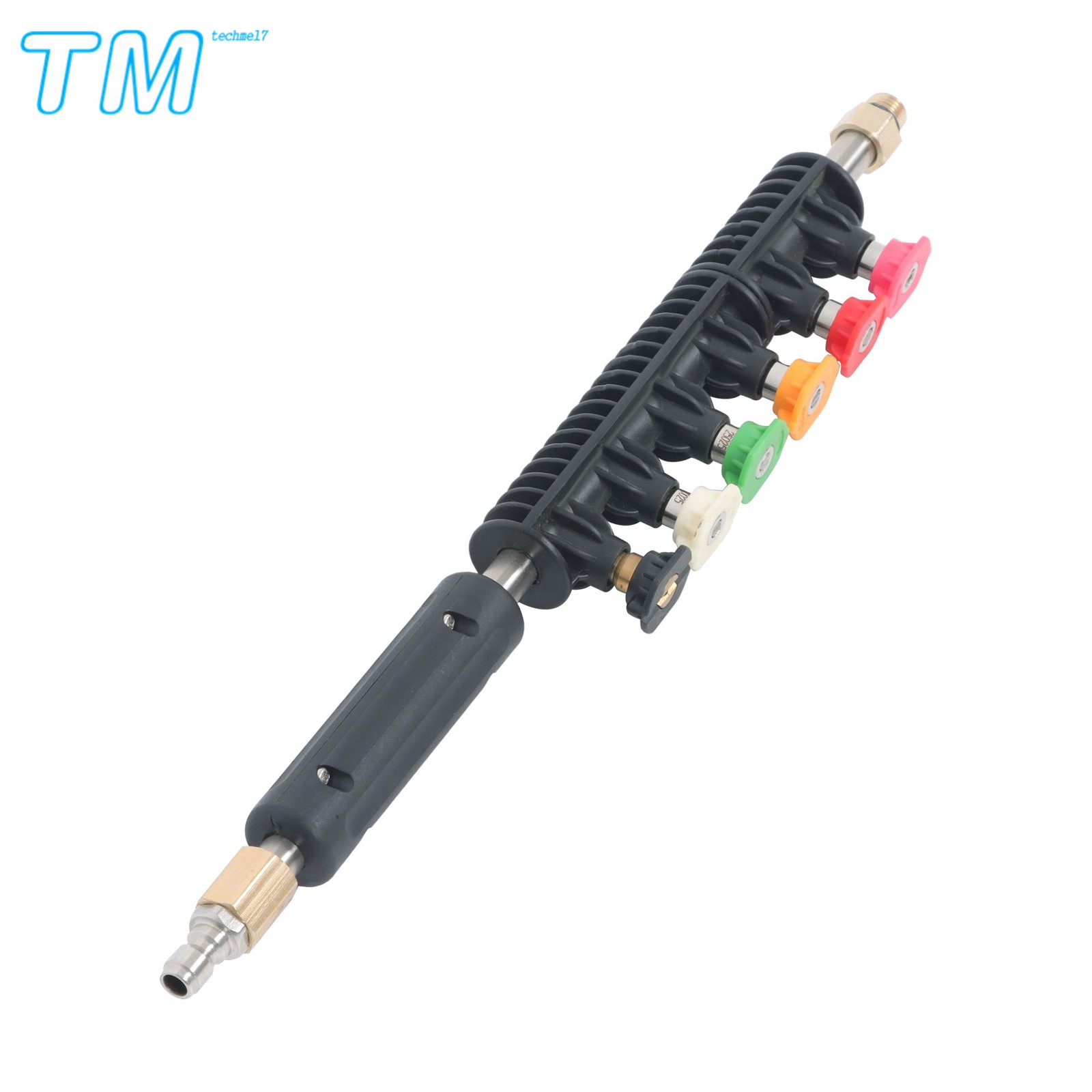 9 Pack High Pressure Water Gun Extension Rod 1/4’’ Quick Connect 4000 PSI