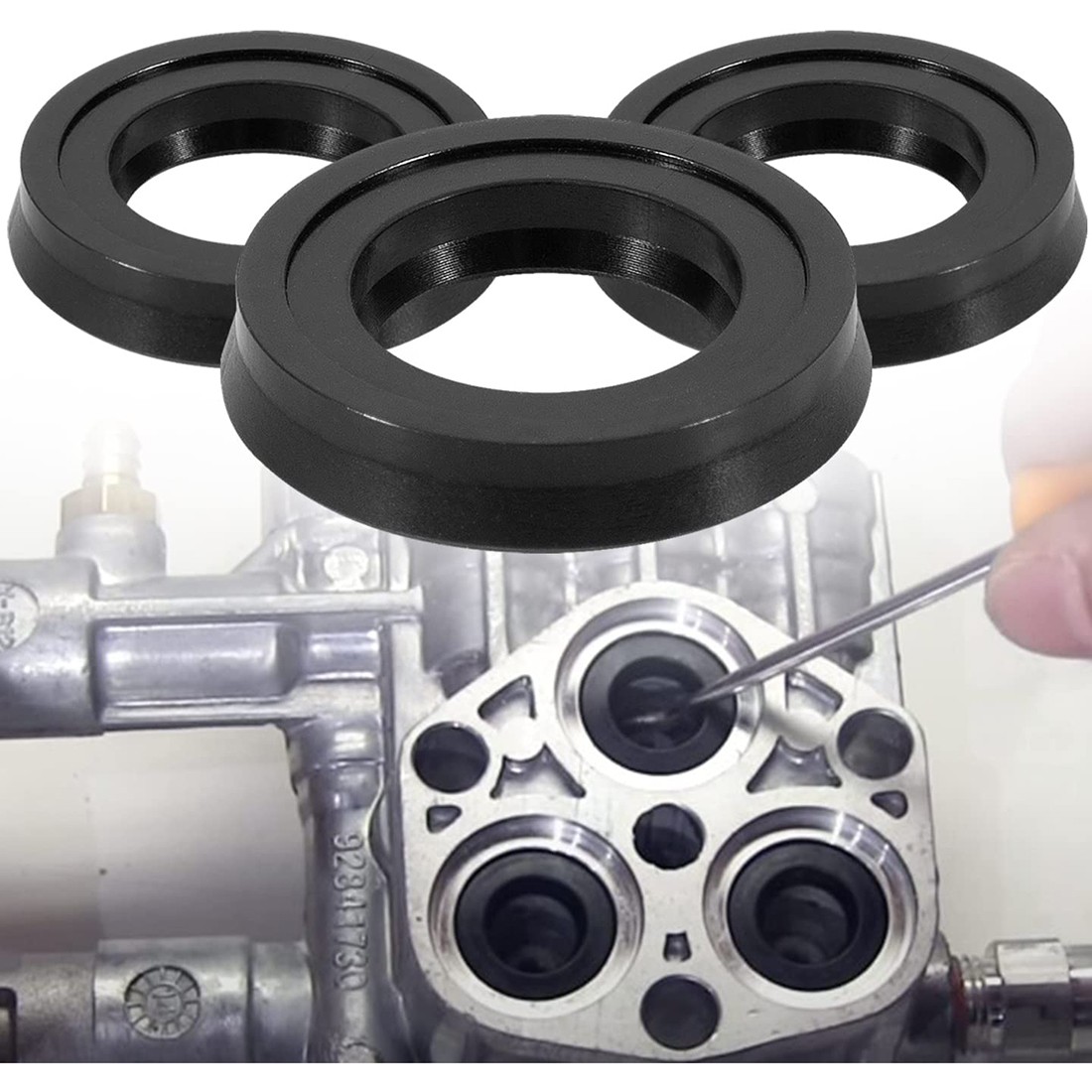 for Annovi Reverberi RMW2G24 Pressure Washer Pump Water Seal Kit AR42122 3pc/set