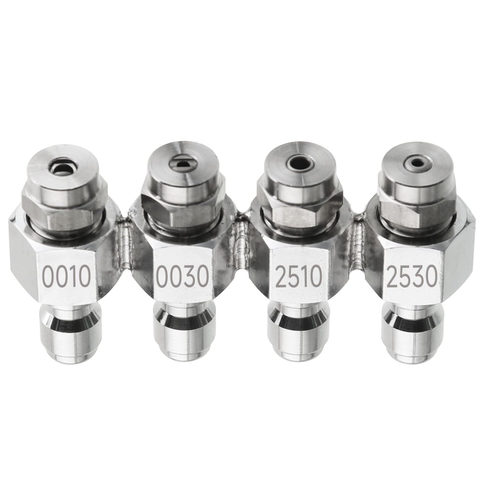 4 in 1 Pressure Washer Nozzle, Downstream Soft Wash Nozzle Kit, All Metal 4 W…