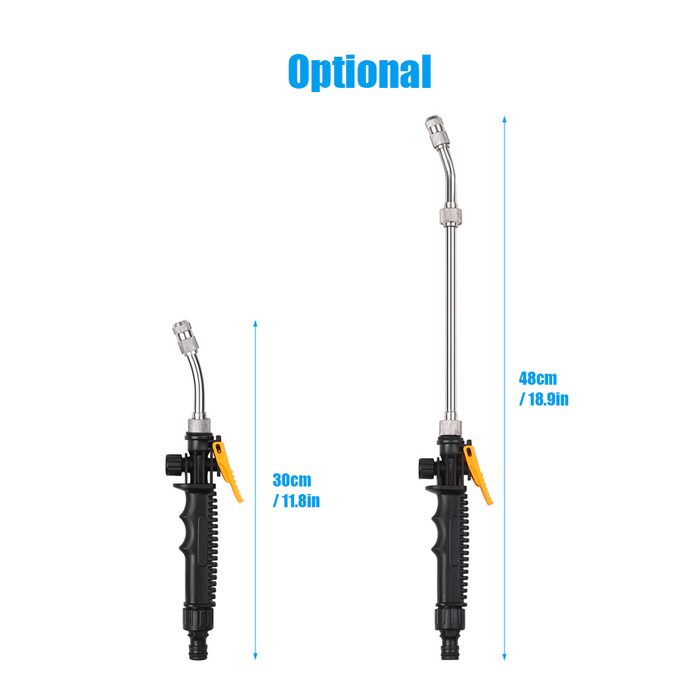 2-in-1 High Pressure Washer 2.0 Jet Nozzle Fan Nozzle C-lean Washing Wand F1J3
