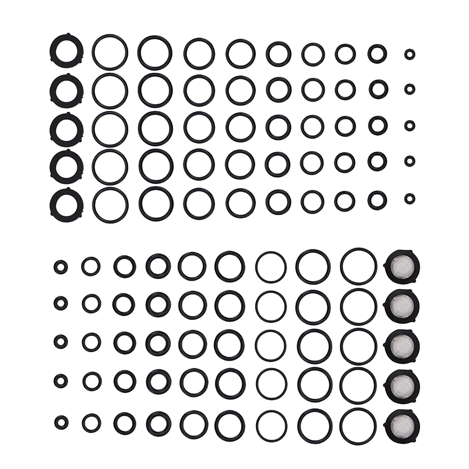 High Pressure Washer O Ring Kit, Replacement Rubber Ring for Power Washer, Gener