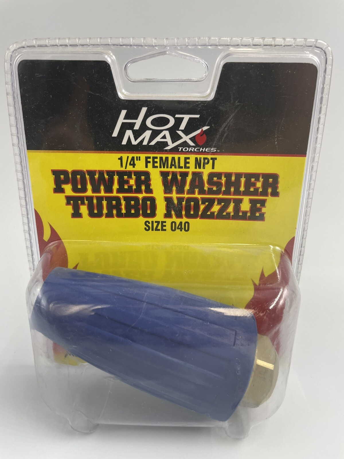 Hot Max Torches Power Pressure Washer Turbo Nozzle 29030 – 5100 PSI – Size 040