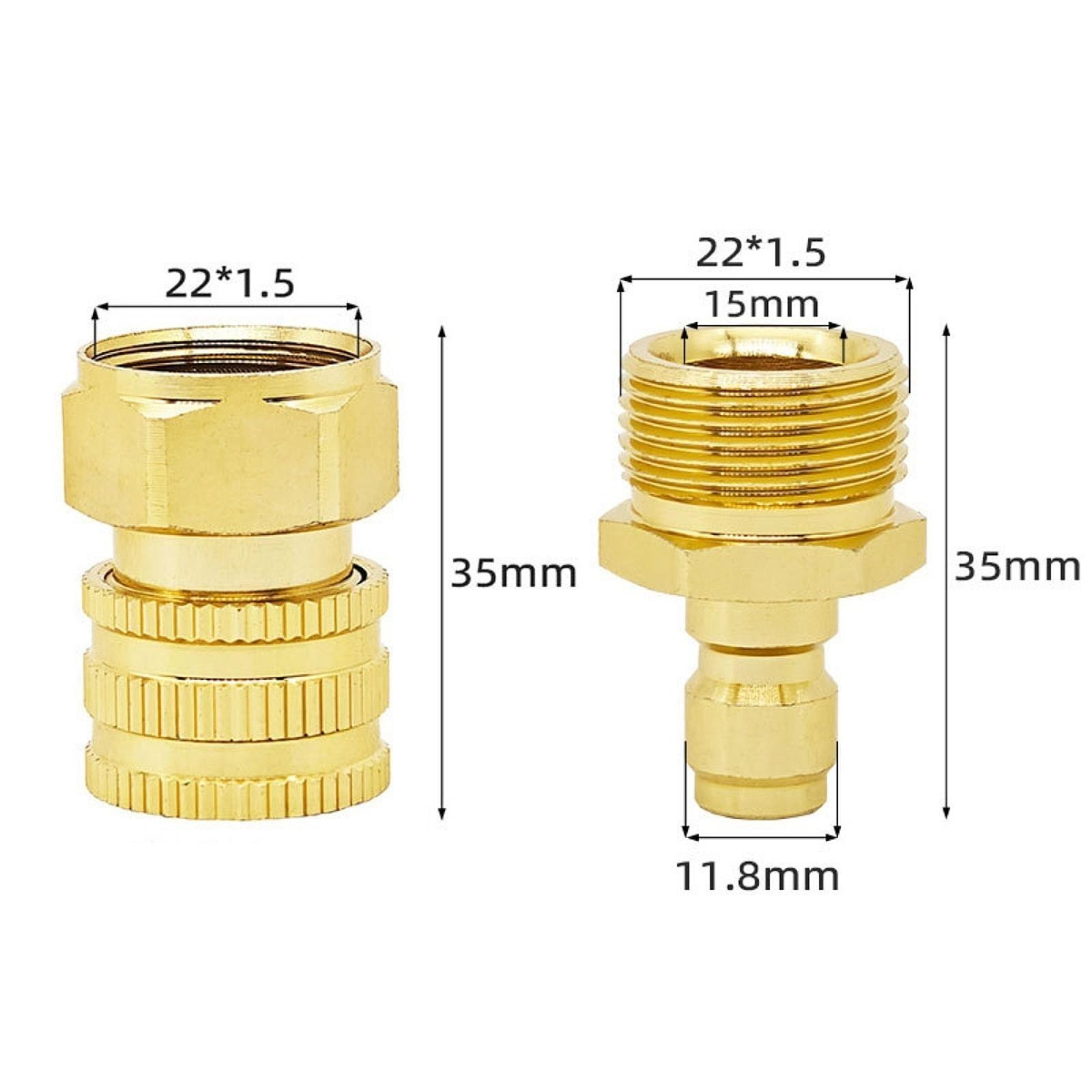 Pressure Washer Adapter Accessories Parts Sturdy Fittings Leakproof Car Washing