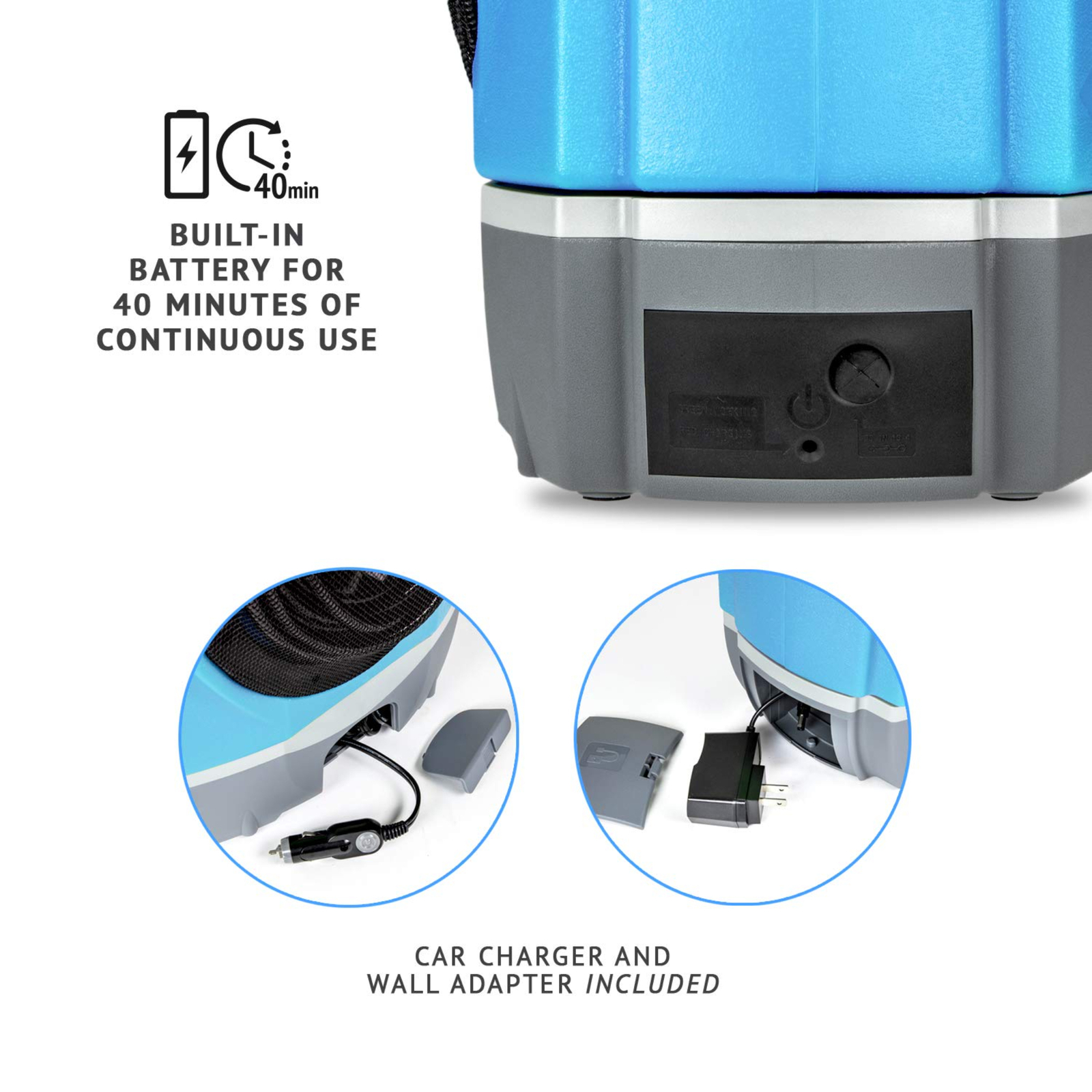 Ivation Multipurpose Portable Spray Washer w/Water Tank