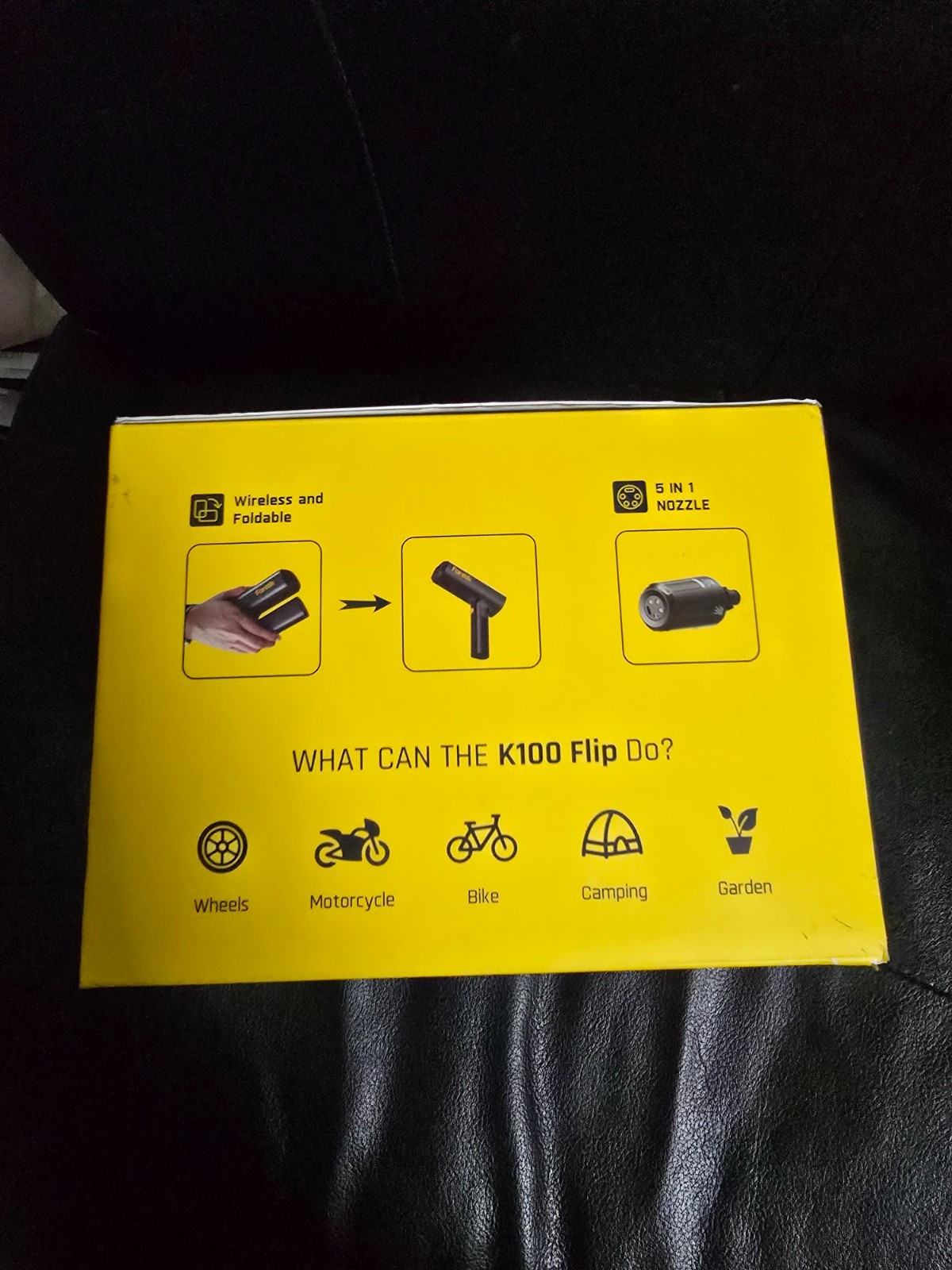 NEW in Box – Fanttik K100 Flip Portable Lithium Battery Power Washer 174PSI