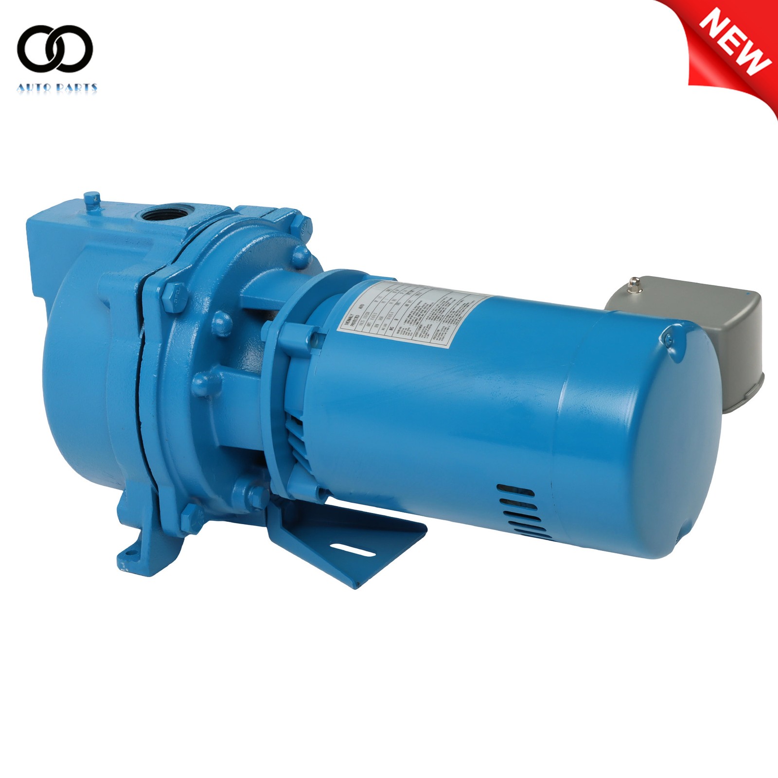 J5S 115/230V 1/2 HP Shallow Water Well Jet Pump 60 Hz Cast Iron 3450 RPM