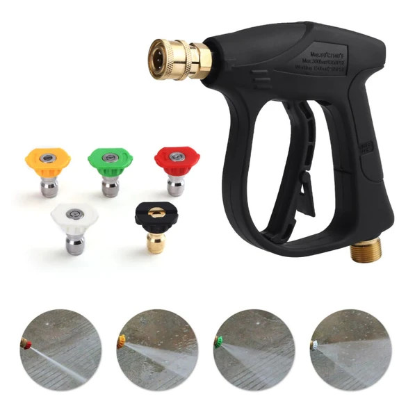 4000 PSI High Pressure Washer Short Wand Foam Sprayer for Car Wash Cleaning