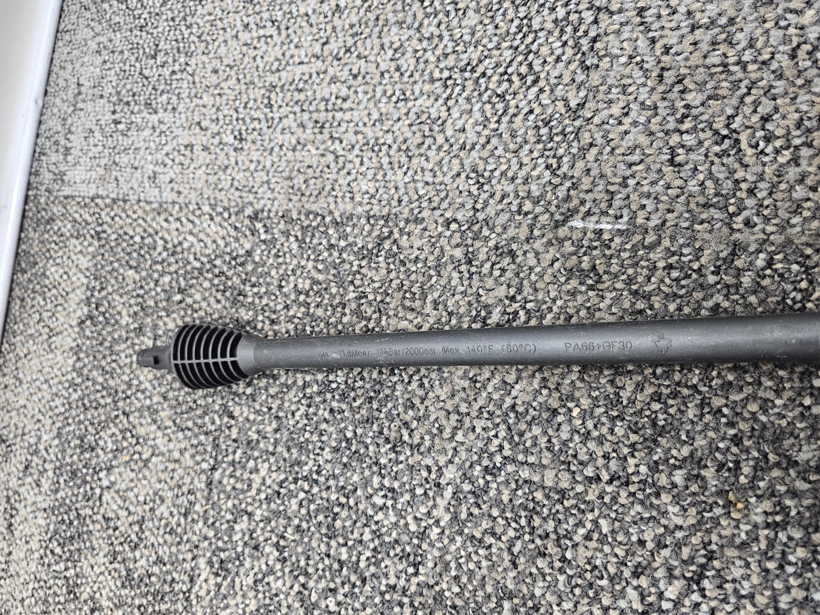 2000 PSI Pressure Washer Wand Replacement 17-3/4″ OAL, 140°F/60°C