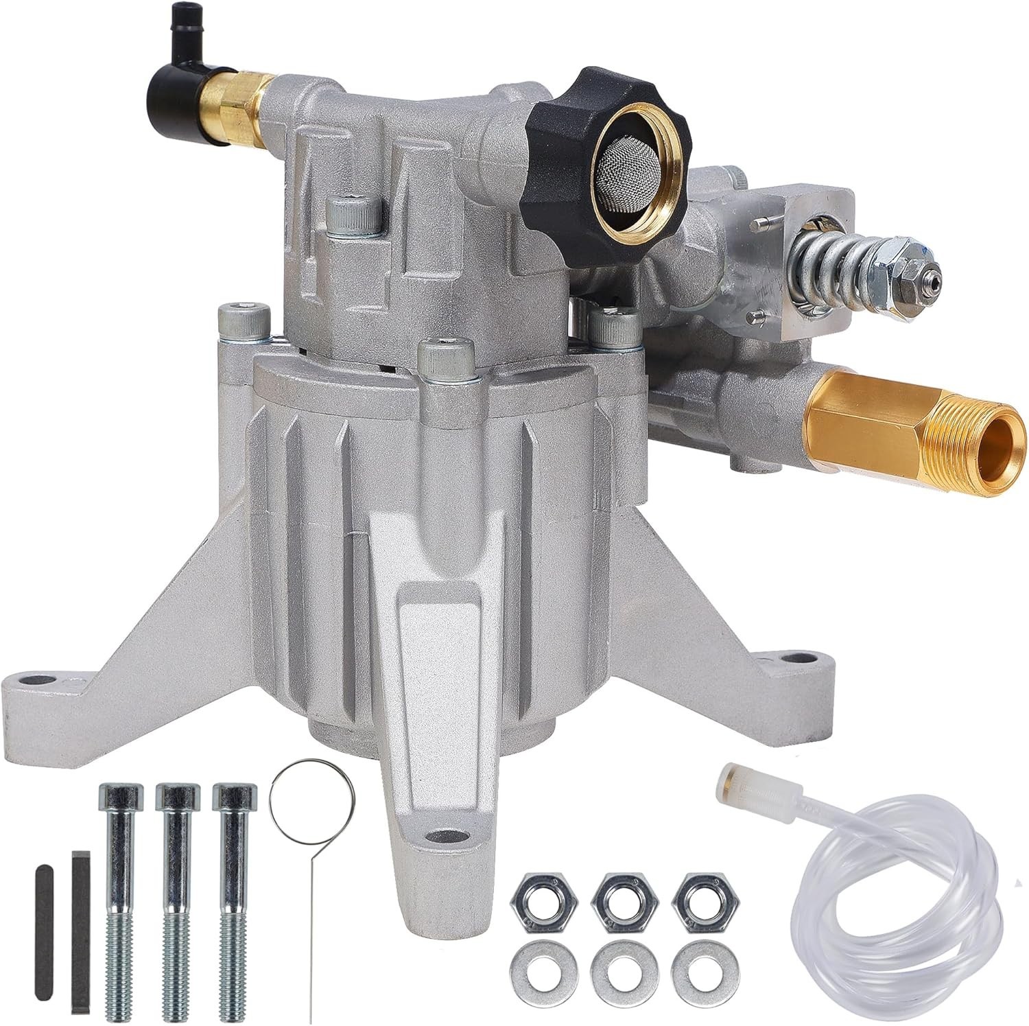 Efficient Replacement Pressure Washer Pump, 3400 PSI, Easy to Install, Aluminum