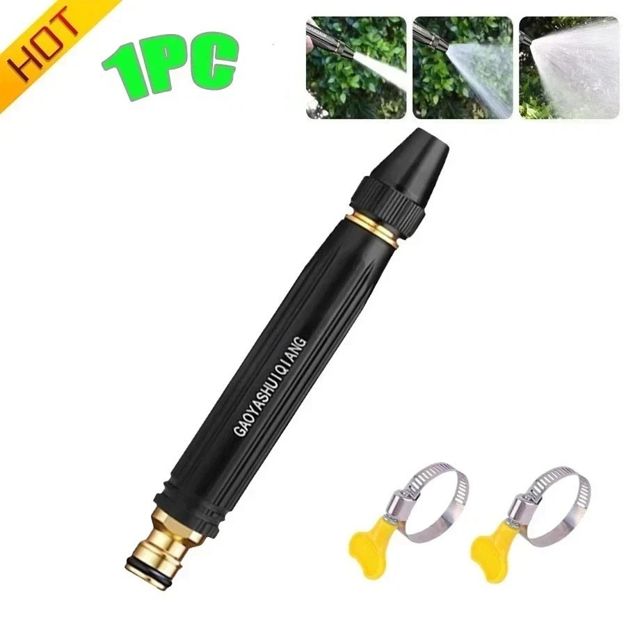 Larnto High Pressure Hose Nozzle Water Gun for Car Wash Garden Pressure Booster