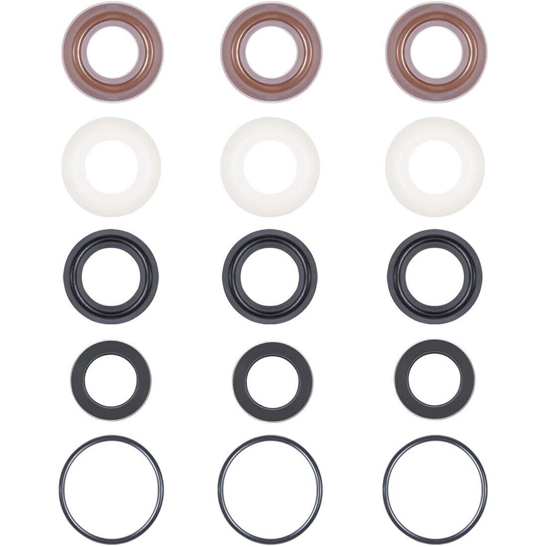 15Pcs 5019006400 Seal Repair Kit For ZWD ZWDK Series 15MM Pressure Washer Pump
