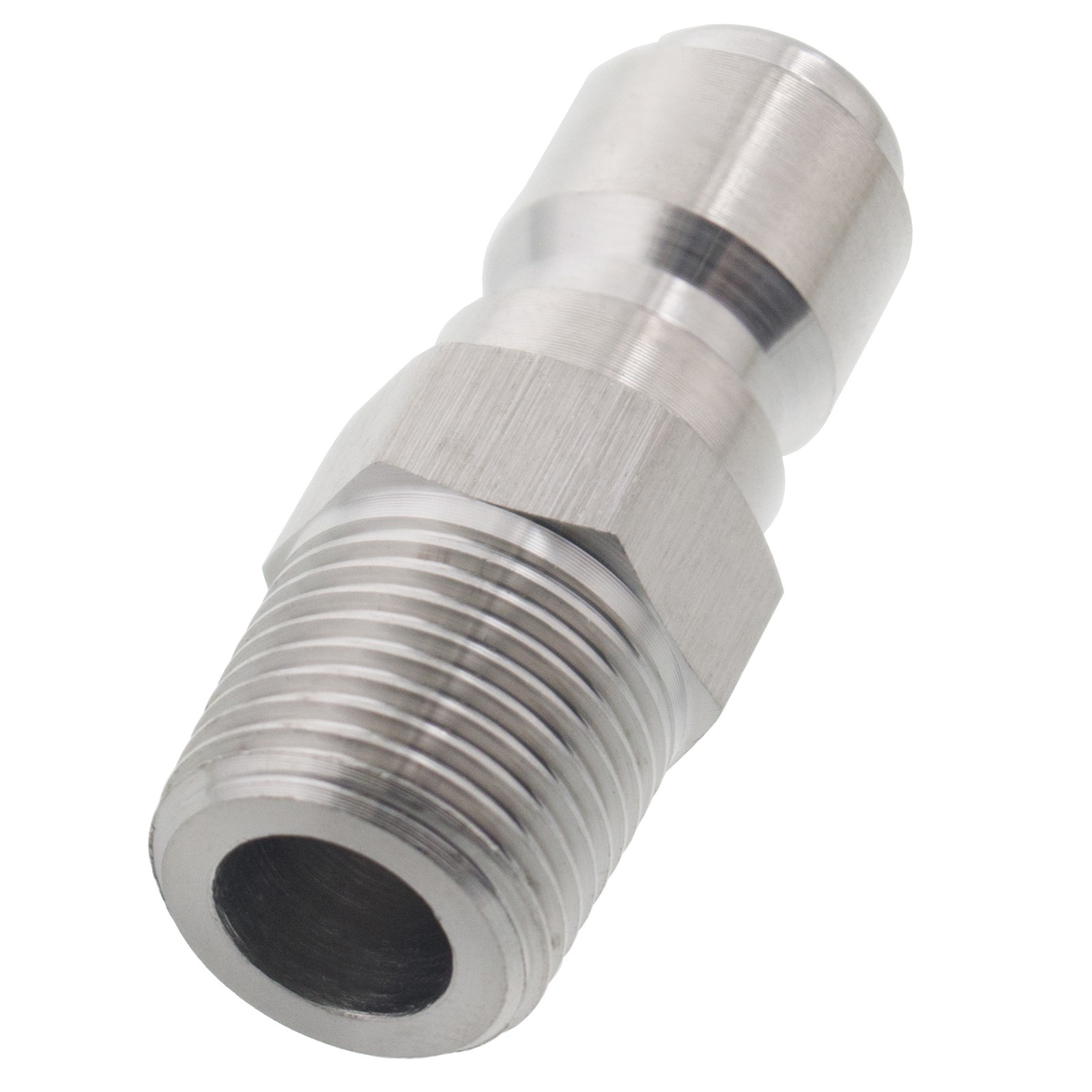 Erie Tools Pressure Washer 3/8″ Male NPT to Quick Connect Plug Steel Coupler