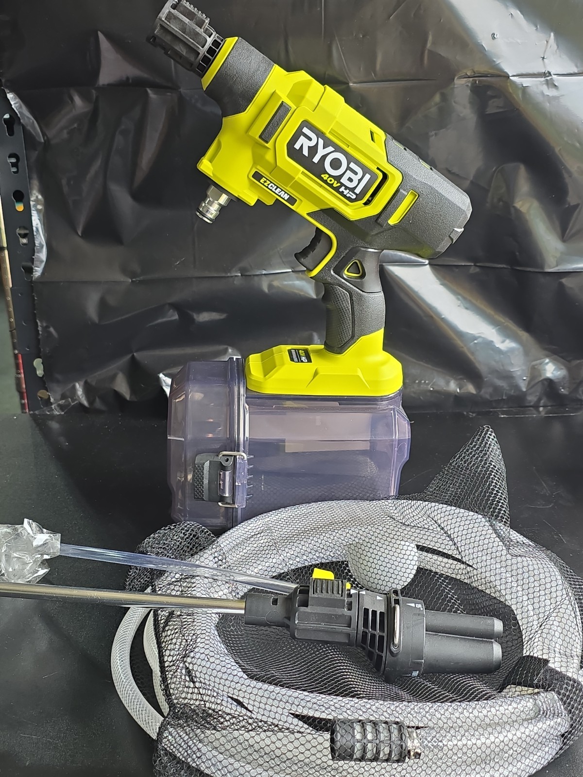 RYOBI 40V HP Brushless EZClean 600 PSI Water Electric Power No Handle Tool-only