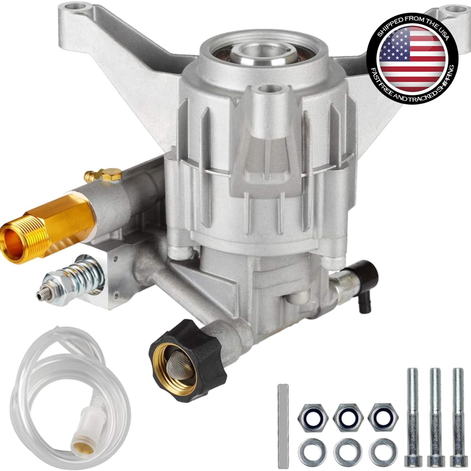 High-Performance Vertical Pressure Washer Pump – 3000 PSI, 2.5 GPM, 7/8″ Shaft