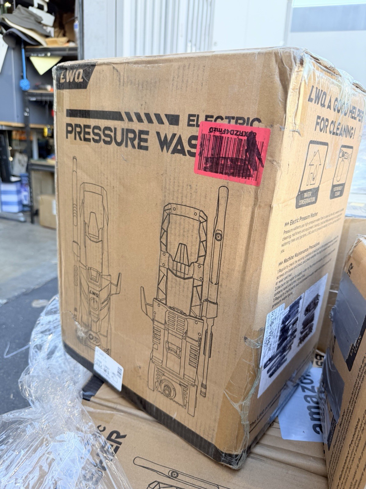 Slightly used 1500W Electric Pressure Washer 120V 2.5GPM High Power Cleaner Kit