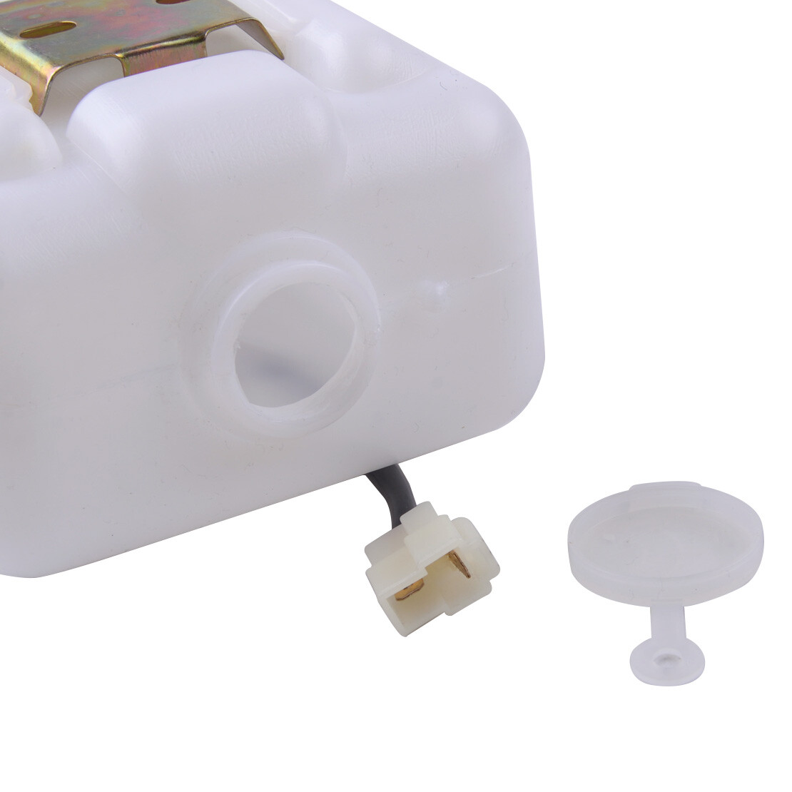 Car Windshield Washer Bottle Tank Pump Wiper System Reservoir Kit 12V Accessory
