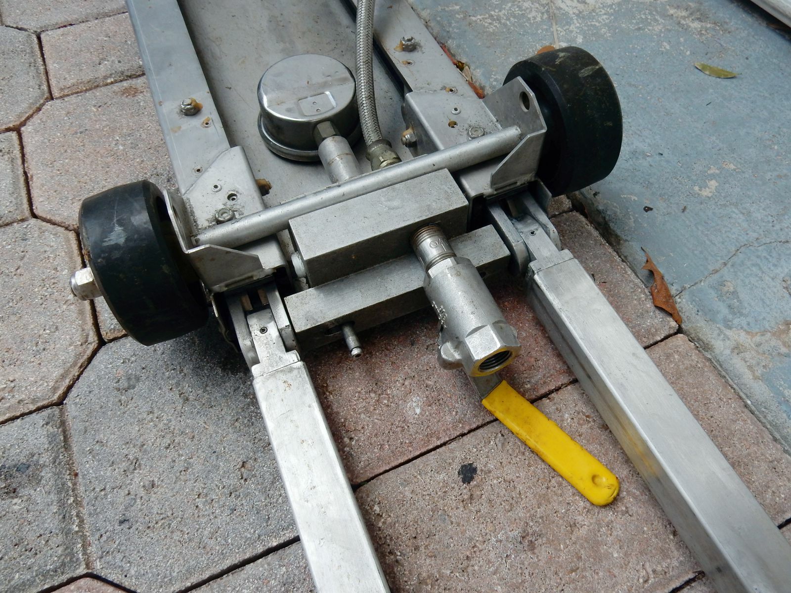 AQUA WITCH ROTARY PRESSURE WASHER SURFACE CLEANER STAINLESS STEEL PROJECT