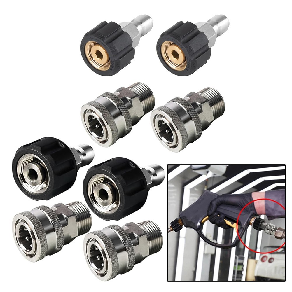 Stainless Steel Quick Connectors Designed to Simplify Your Cleaning Routine